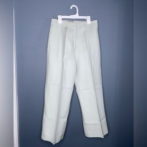 Fendi Light Teal/Tan Dress Pants/Trousers | Women’s Size 40